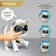 Robot Cat "Sherry" IQ Bot, interactive: sensory, light, sound, musical, dancing, on the battery, in Russian, gold