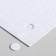 Adhesive tape double -sided "round white" diameter 1 cm on a sheet 494 pcs 29.5x25 cm