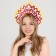 Carnival kokoshnik "Varvara-beautiful" made of felt