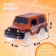 Magic track machine Magic Tracks, works from batteries, orange color