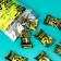 Chewing gum, acidic "against acidic mines", 13 pcs., 45 g.
