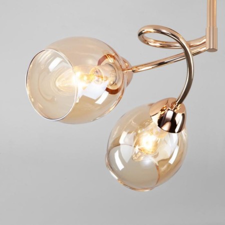 Roselyn chandelier, 4x40W E14, color gold-1