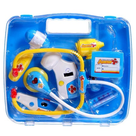 Dr.'s set in a suitcase, 8 objects, light and sound effect-7