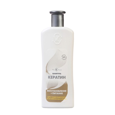 Hair shampoo Nevskaya cosmetics "Keratin", 400 ml