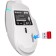 Mouse Defender STIX GM-009, wireless, optical, 3200 dpi, 500 mAh, 7 USB buttons, white