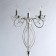 Taleser "Valencia", size 44x158x44 cm, 120W 3xe14 IP 20