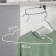 Broat-brewer for clothing, 41 × 20 × 0.3 cm, white color