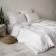 A set of pillowcases "Boyle", size 70x70 cm, white color, 2 pcs