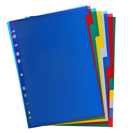 A set of A4 Office-2000 sheets, 12 sheets without indexation, color, plastic 120 μm-1