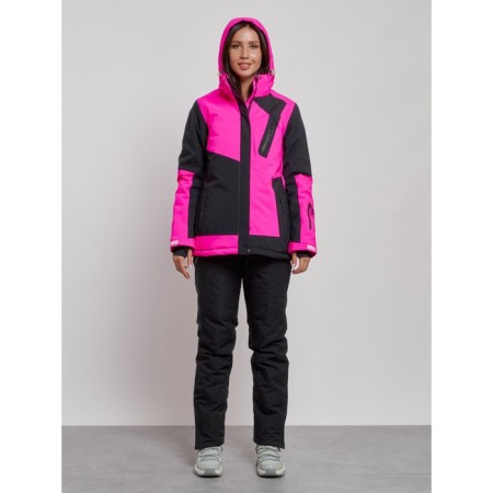 Ski costume female, size 44, pink color-4