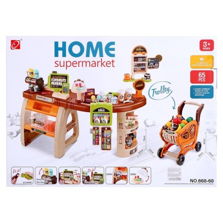 Supermarket game module, 65 items, light, sound-6