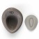 Pot children's Amarobaby Fort, with a lid, color gray color