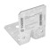 Corner Fit Tundra Krep, 70x70x55x2 mm, reinforced, GOT, 1 pc.
