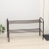 Shoe stand, 2 tiers, 82.5 × 32 × 48.5 cm, color Copper Antik