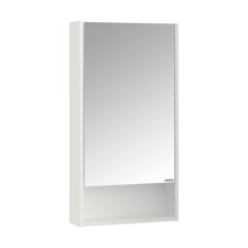 Aquaton Skandi Carder Mirror, 45 cm, white color