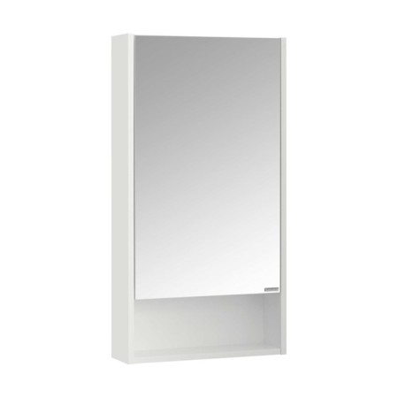 Aquaton Skandi Carder Mirror, 45 cm, white color
