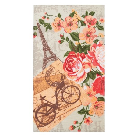 A towel 35x60 cm, postage stamps, sand, waffle, 160 g/m2, cotton 100%-1