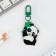 Acrylic keychain "Panda" with carbine, 5 x 3.8 cm