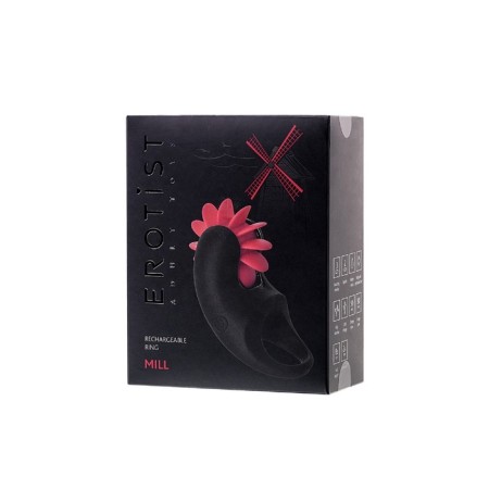 Vibrooko Erotist, silicone, black, 8.5 cm-4