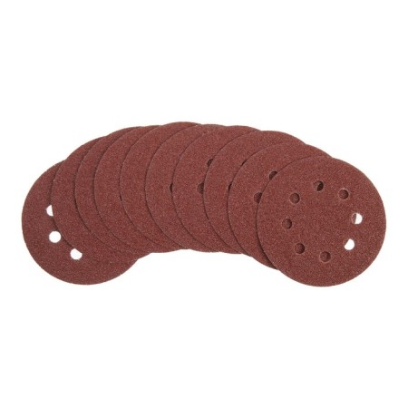 A circle of abrasive grinding under the "Velcro" tundra, perforated, 125 mm, p24, 10 pcs.-4
