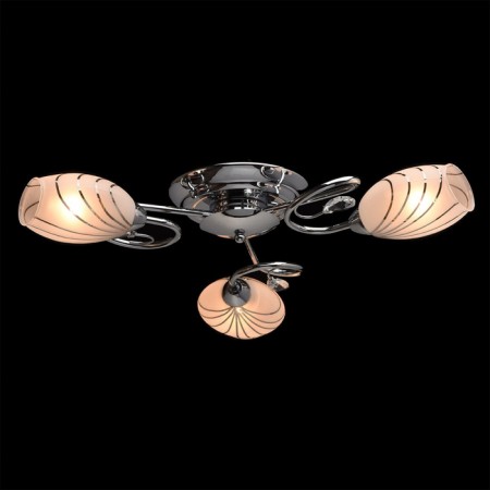 Cellars' chandelier "Fiesta", 3x60W E14, chrome 60x60x13 cm-3