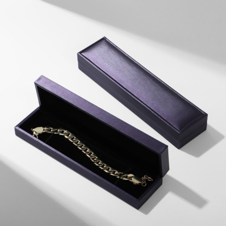 Case for a bracelet/chain/watch "Quadro" classic, 22 × 5.5 color purple color-1
