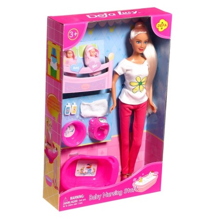 Lydia doll with kids and accessories, mix-7