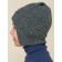 Children's hat, size 51-52, dark gray color