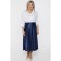 Women's skirt, size 52, blue color