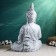Figure "Buddha Meditation" under stone, 35x17x45cm
