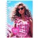 Note book A6, 80 sheets in a cage on the crest Pink Girls, cover Cover Cardboard, Mix