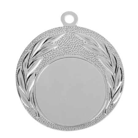 Medal for application 033, D = 4 cm. Color silver. Without a tape-2
