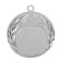 Medal for application 033, D = 4 cm. Color silver. Without a tape