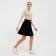 Women's skirt Minaku: Casual Collection Black color, size 42