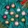 Set of balls plastic D-6 cm, 12 pcs "Jenna Transparent" mix