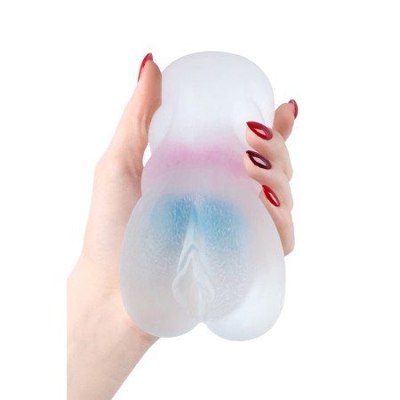 Masturbator Realistic Toyfa Juicy Pussy Crystal Wave, TPE, 13.5 cm-5