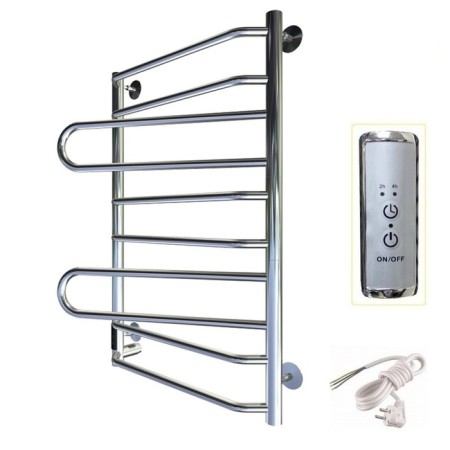 Electric towel "Trubor" PEK SP 18 NEXT, 800 x 500 mm, left, 32 mm