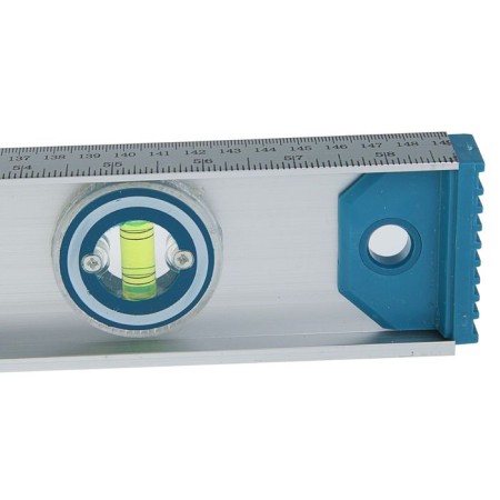 Aluminum level hobbi, skeleton, 3 ampoules, magnet, 150 cm, 1 turning-3