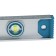 Aluminum level hobbi, skeleton, 3 ampoules, magnet, 150 cm, 1 turning