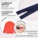 Lightning "Spiral", No. 3, non-proceeding, castle machine, 16 cm, dark blue color