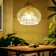 Ceiling Lamp from a rattan "Handra", 1 × 120 W, E27, 40 × 40 × 35 cm