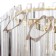 Jastin 34 cm chandelier, D 50 cm, 5x40W E14