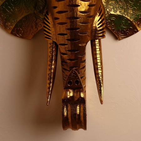 Souvenir tree "Elephant Head" 40x36x12 cm-4