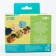 Container for storing baby food "Crown", 240 gr., Yellow color