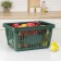 Basket for shopping, 42.5 × 30 × 22.5 cm, color mix