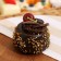 Flee - Magnet "Cake Jolie" Chocolate, 7x7x6cm