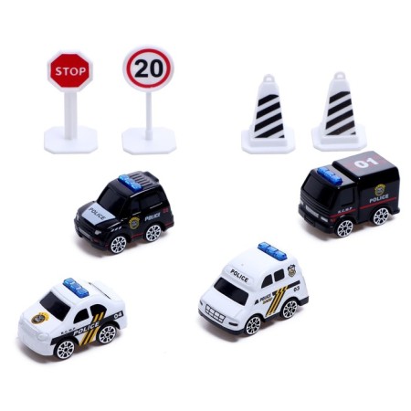 Set of metal machines "Special services", mix-2