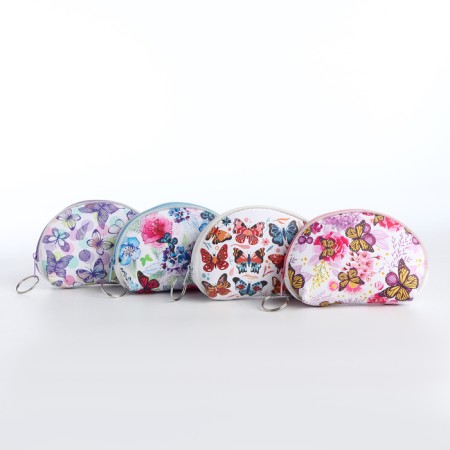 Children's wallet with a zipper, color mix-1