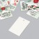 Cardboard "New Year" set 10 pcs (5 types) 4x6 cm