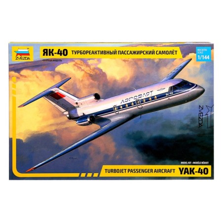 The national team "Turboreactive passenger aircraft Yak-40" Star, 1/144, (7030)-1